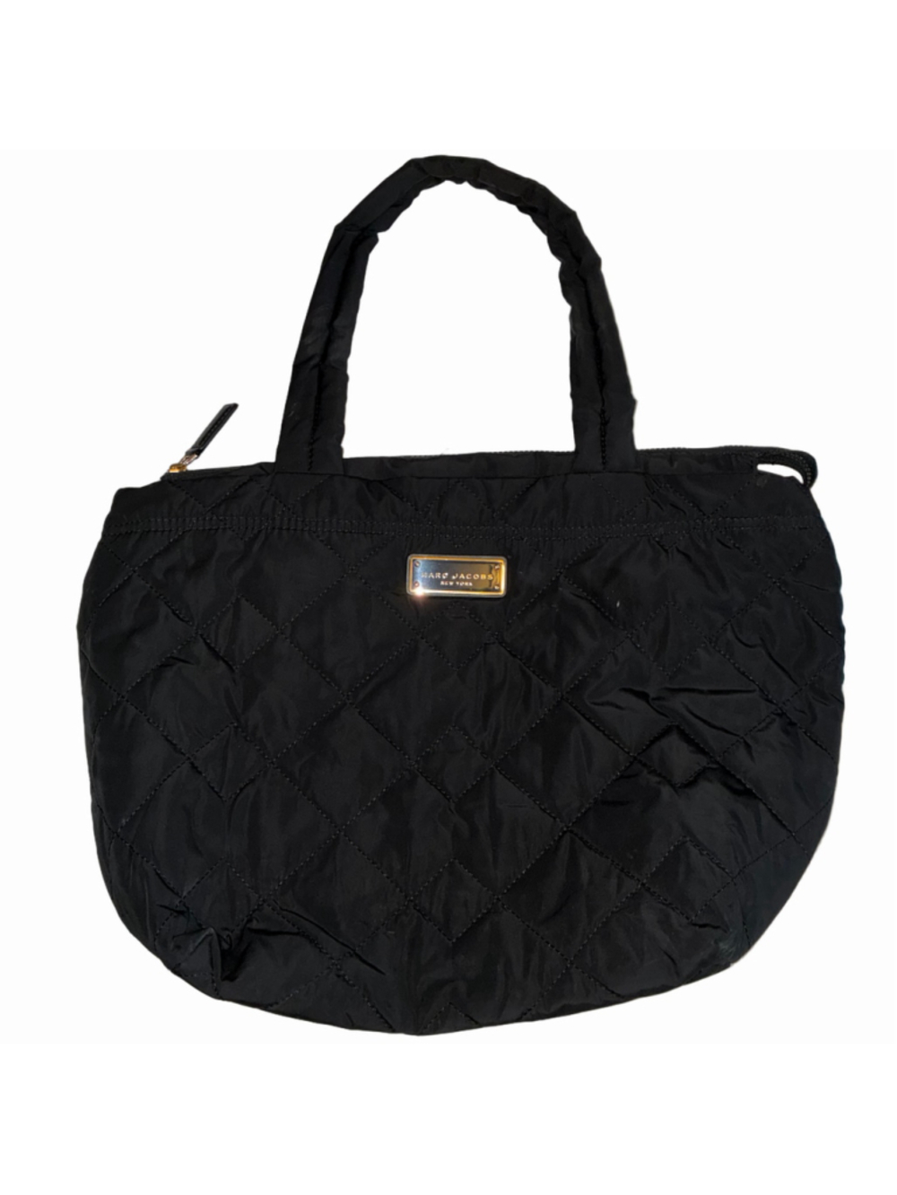 Women's Marc Jacobs Quilted Nylon Tote Bag, One Size, Black
